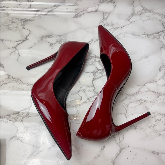 Women’s Toni Bianco Anja Bordeaux Patent US Size 8,5 - Picture 8 of 16